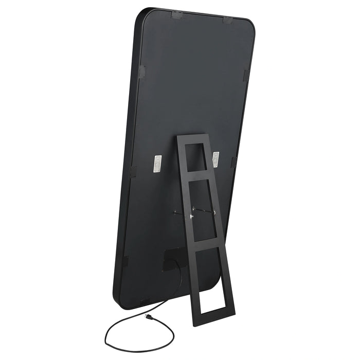 Canton Standing Mirror with LED Lighting and Bluetooth Speaker