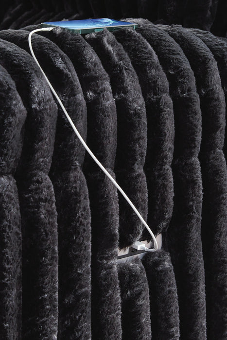 Technique Power Reclining Loveseat with Console
