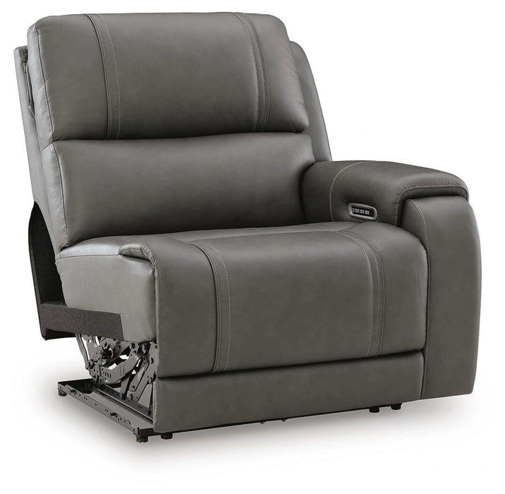 5Z-Harrenhurst Power Sectional Reclining Sofa