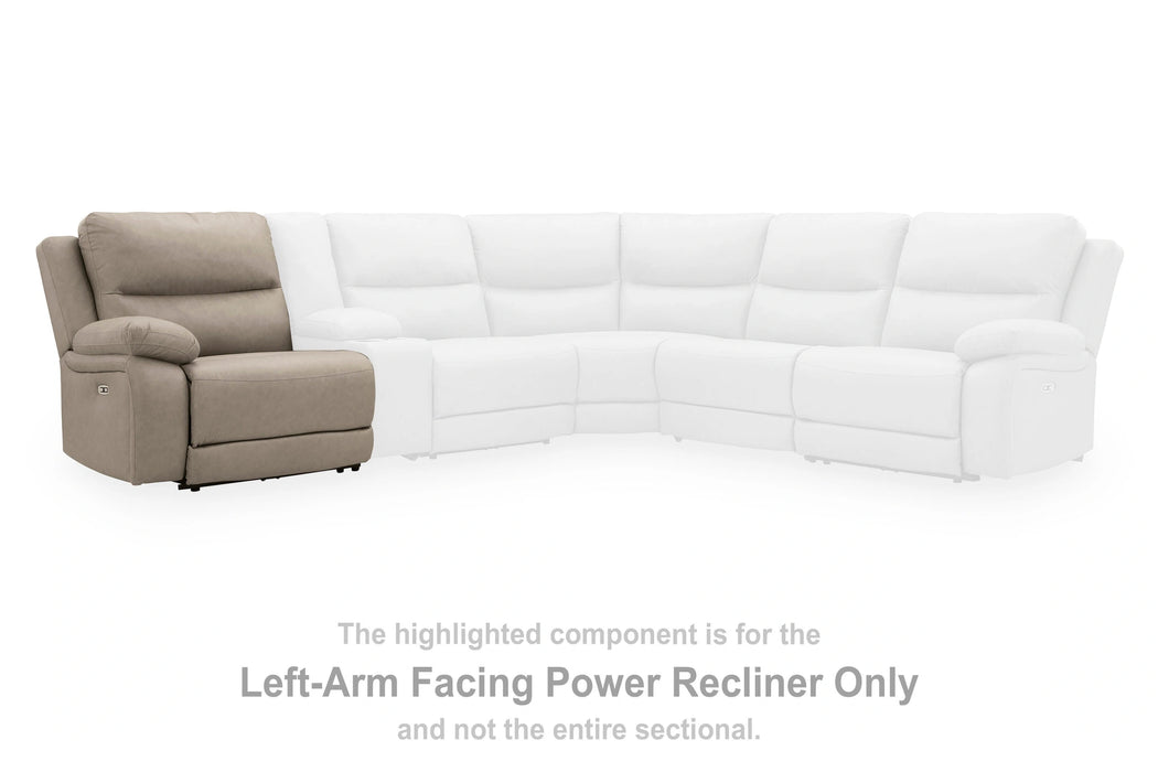 Brannigan Reclining Sectional with Storage Console