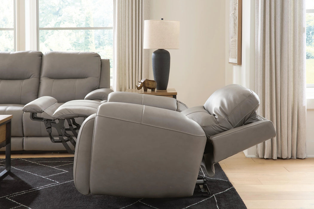 Trendsetter Power Reclining Sofa with Audio Seating