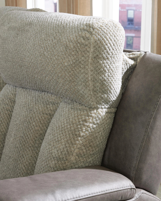 Stately Check Power Reclining Sofa