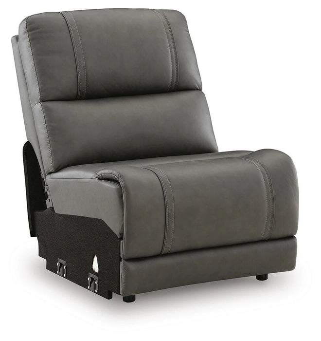 5Z-Harrenhurst Power Sectional Reclining Sofa