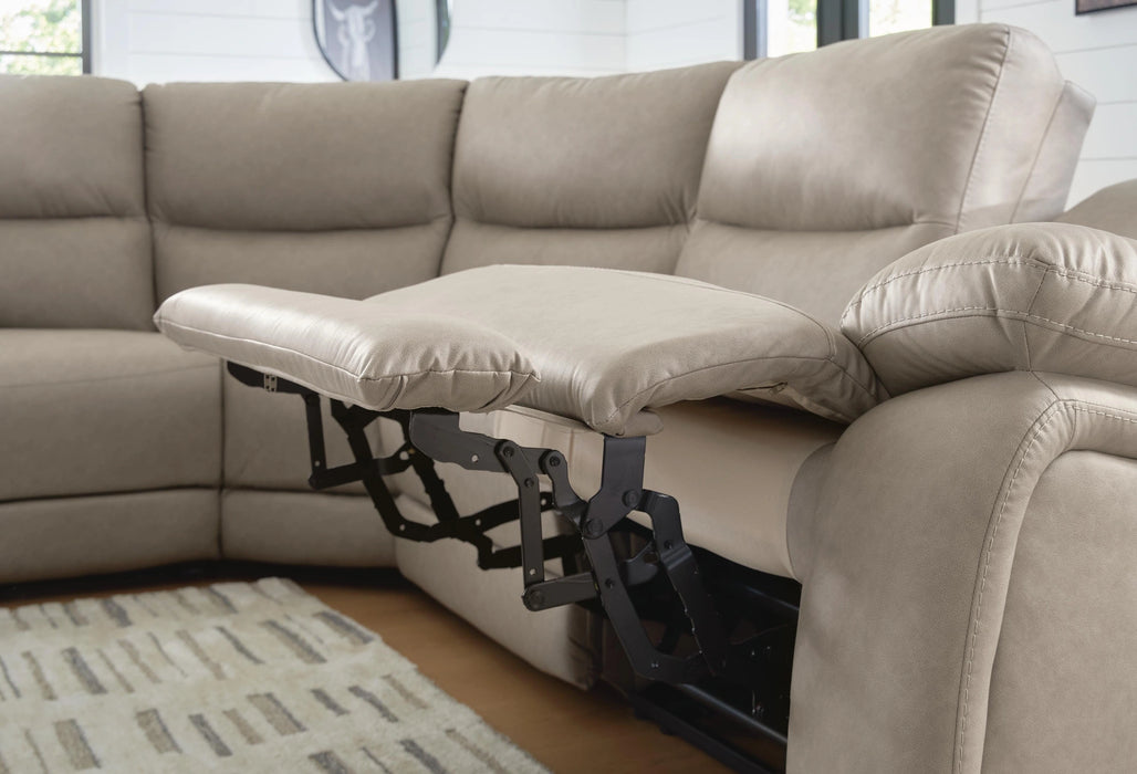 Brannigan Reclining Sectional with Storage Console