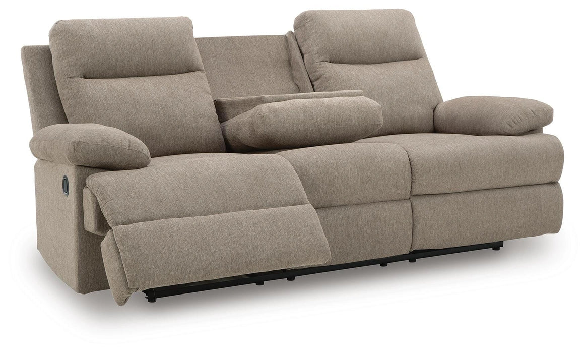 Tarrant Reclining Sofa with Drop Down Table
