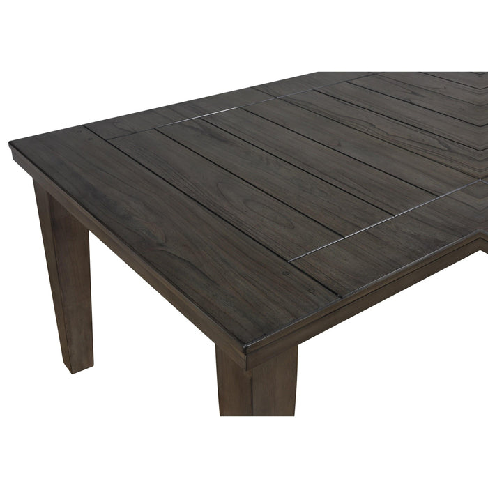 Crown Mark Bardstown Dining Table in Gray